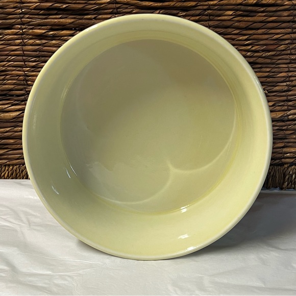 Vintage Hall's Superior Jewel Autumn Tea Leaf 7" Round French Baker - Picture 2 of 6